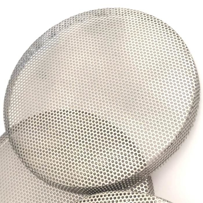 Oxidação redonda customizável de Mesh Speaker Grille Cover Non do metal do retângulo