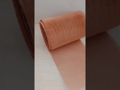 Malha 200 0.05mm Gauze Mesh Copper Insect Screen Mesh tecida lisa de 1M de cobre vermelho